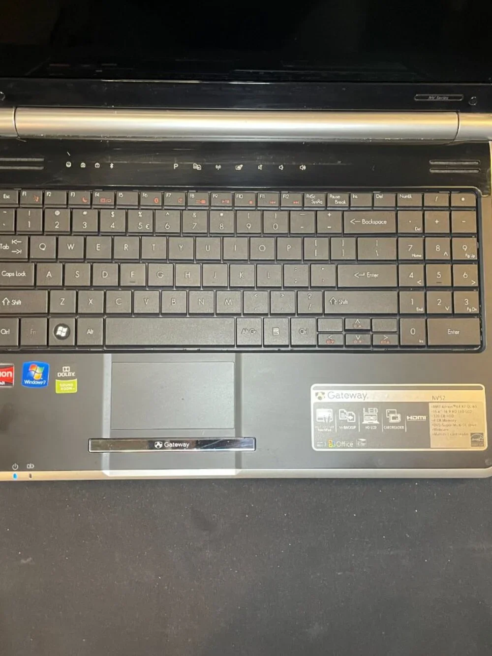 Gateway Nv52 Laptop